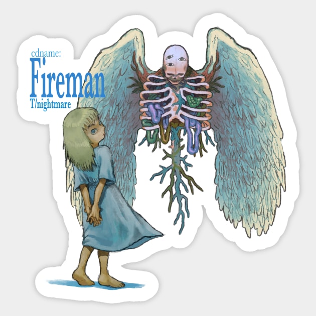 Fireman Sticker by Plastiboo